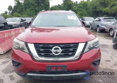 2017 Nissan Pathfinder S from USA, damaged, VIN 5N1DR2MM1HC699662